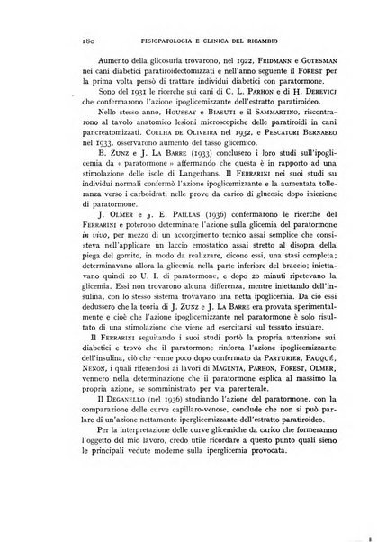 Archivio per lo studio della fisiopatologia e clinica del ricambio rassegna bimestrale