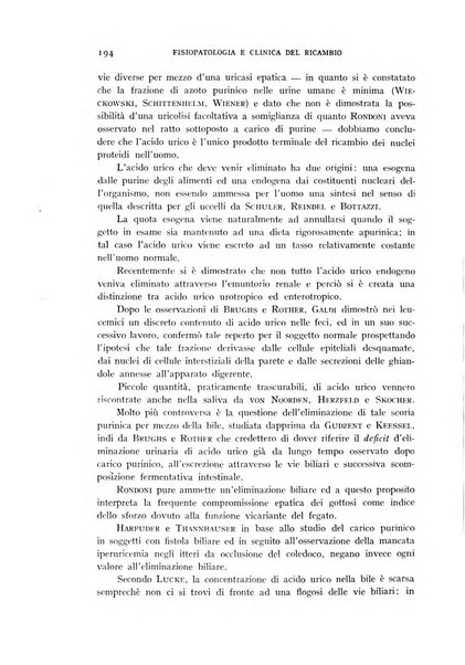 Archivio per lo studio della fisiopatologia e clinica del ricambio rassegna bimestrale