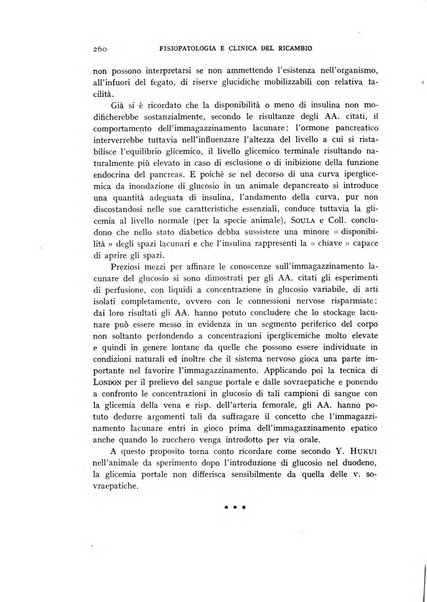 Archivio per lo studio della fisiopatologia e clinica del ricambio rassegna bimestrale