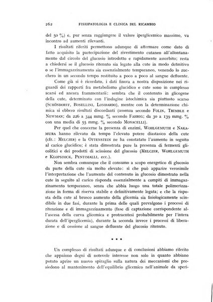 Archivio per lo studio della fisiopatologia e clinica del ricambio rassegna bimestrale