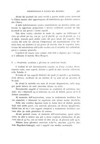 Archivio per lo studio della fisiopatologia e clinica del ricambio rassegna bimestrale