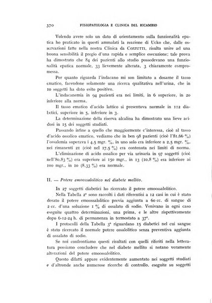 Archivio per lo studio della fisiopatologia e clinica del ricambio rassegna bimestrale