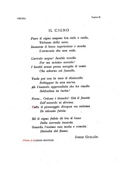 Circoli rivista di poesia