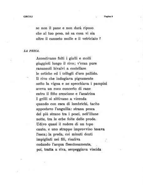 Circoli rivista di poesia