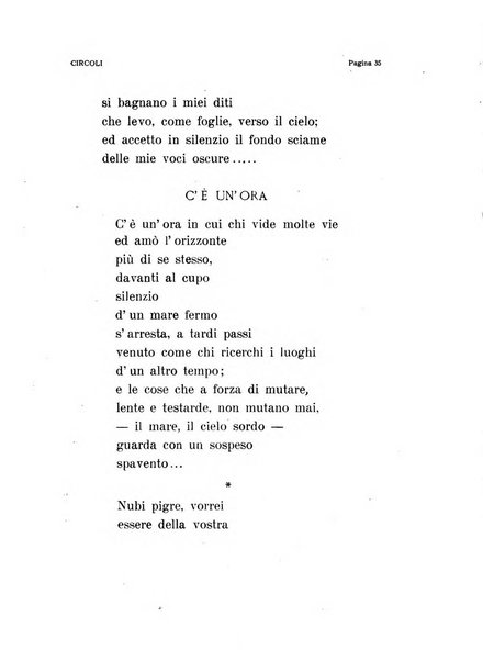 Circoli rivista di poesia