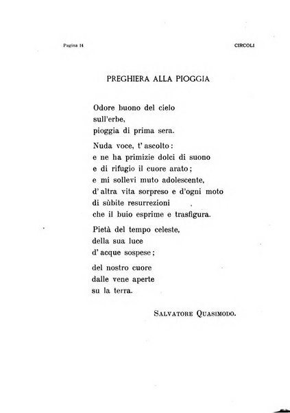 Circoli rivista di poesia