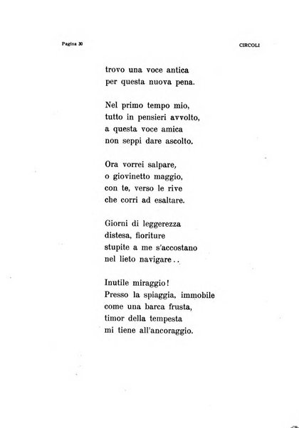 Circoli rivista di poesia