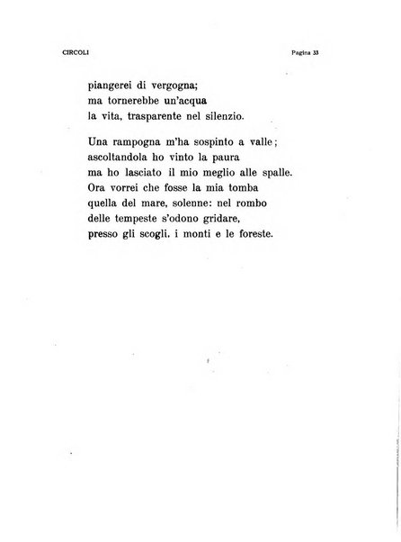 Circoli rivista di poesia