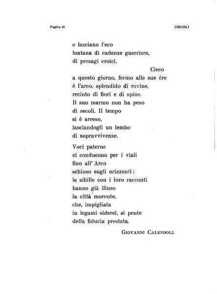 Circoli rivista di poesia