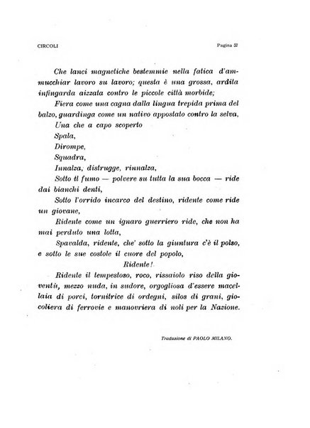 Circoli rivista di poesia