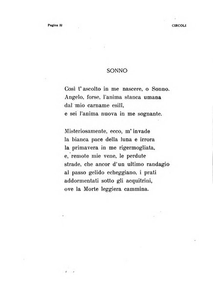 Circoli rivista di poesia