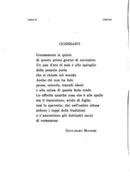 Circoli rivista di poesia