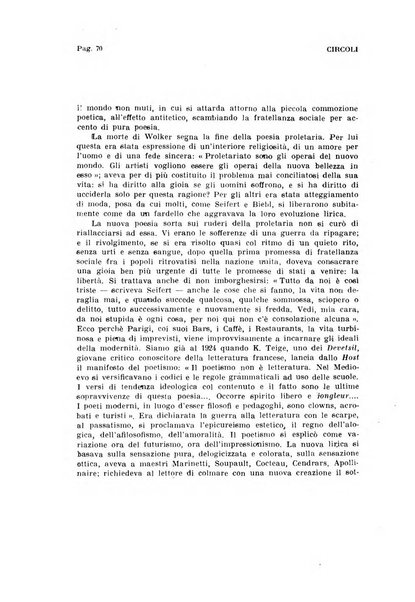 Circoli rivista di poesia