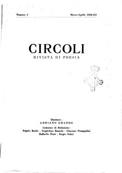 Circoli rivista di poesia