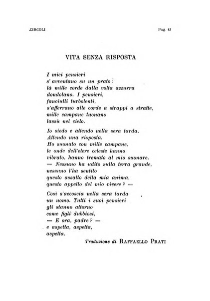 Circoli rivista di poesia