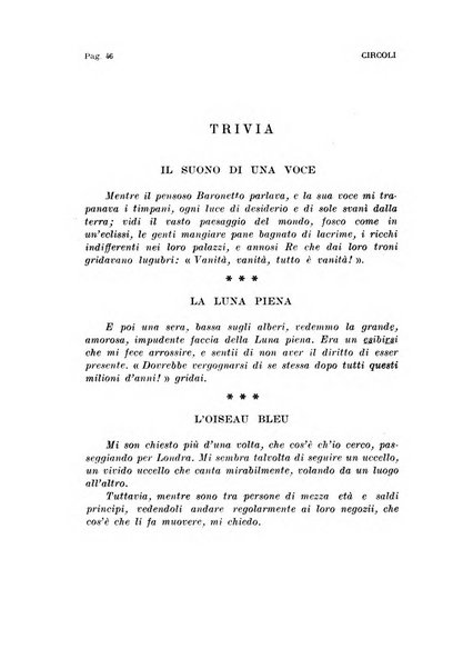 Circoli rivista di poesia