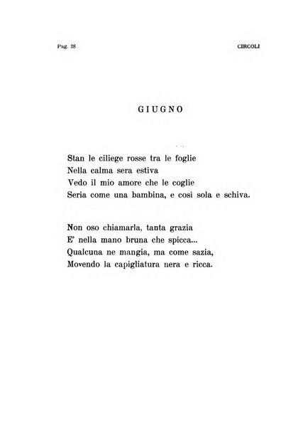 Circoli rivista di poesia