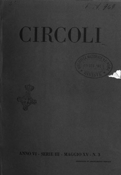 Circoli rivista di poesia