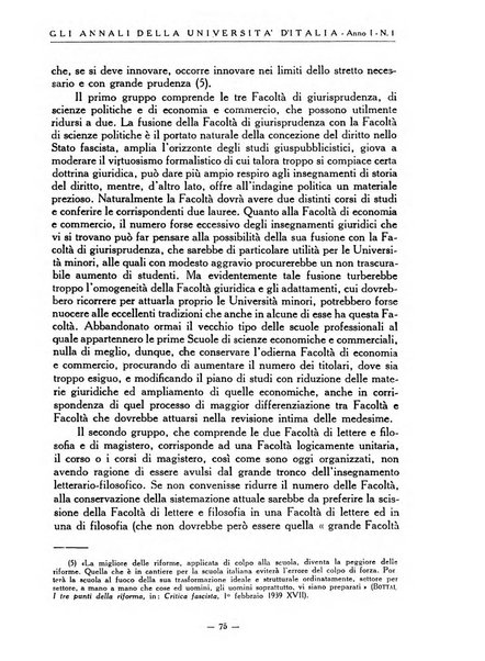 Gli annali della università d'Italia rivista bimestrale dell'istruzione superiore