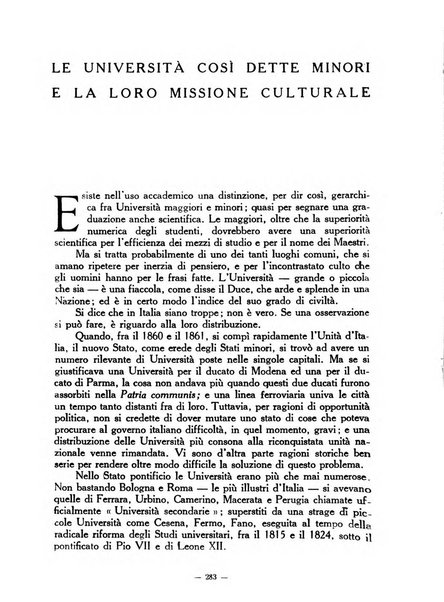 Gli annali della università d'Italia rivista bimestrale dell'istruzione superiore