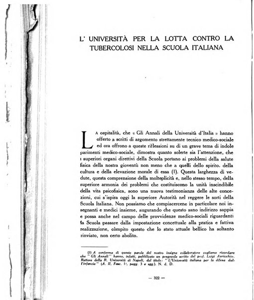 Gli annali della università d'Italia rivista bimestrale dell'istruzione superiore