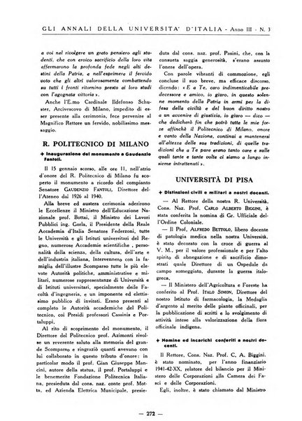 Gli annali della università d'Italia rivista bimestrale dell'istruzione superiore