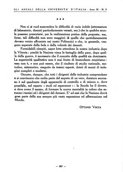 Gli annali della università d'Italia rivista bimestrale dell'istruzione superiore