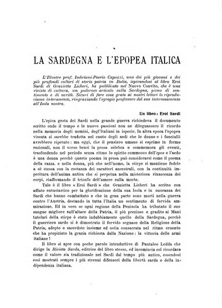 Rivista sarda politica-economica-letteraria-artistica