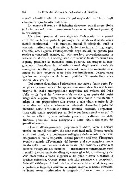 Rivista pedagogica pubblicazione mensile dell'Associazione nazionale per gli studi pedagogici