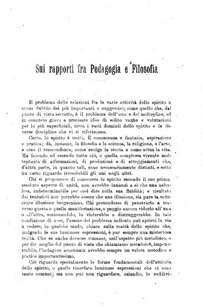 Rivista pedagogica pubblicazione mensile dell'Associazione nazionale per gli studi pedagogici