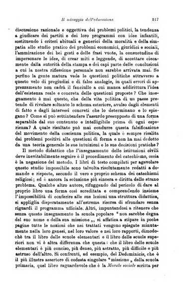 Rivista pedagogica pubblicazione mensile dell'Associazione nazionale per gli studi pedagogici