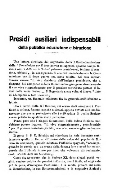 Rivista pedagogica pubblicazione mensile dell'Associazione nazionale per gli studi pedagogici