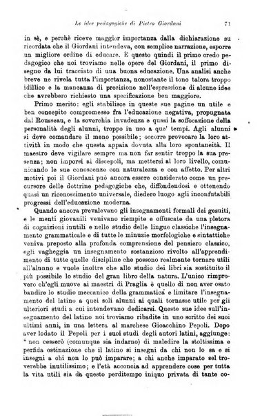 Rivista pedagogica pubblicazione mensile dell'Associazione nazionale per gli studi pedagogici