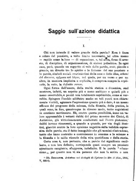 Rivista pedagogica pubblicazione mensile dell'Associazione nazionale per gli studi pedagogici