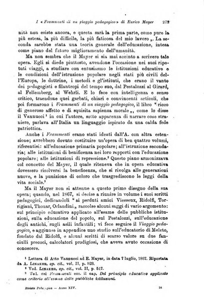 Rivista pedagogica pubblicazione mensile dell'Associazione nazionale per gli studi pedagogici