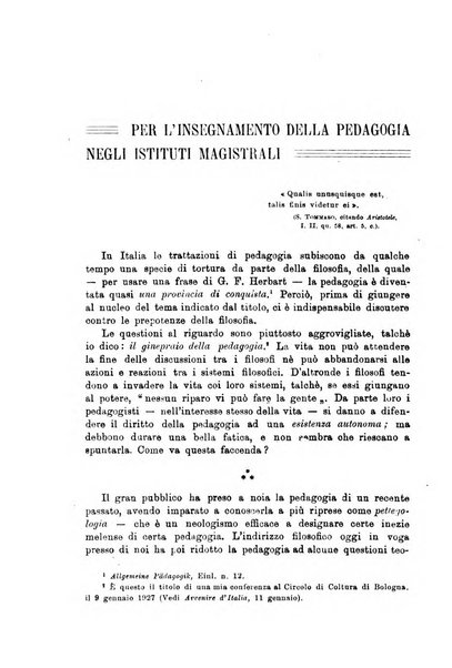 Rivista pedagogica pubblicazione mensile dell'Associazione nazionale per gli studi pedagogici