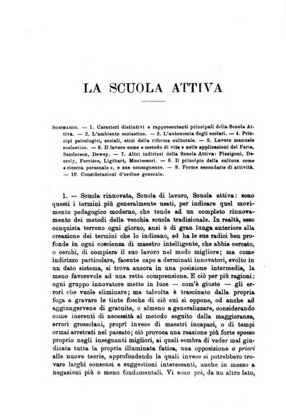 Rivista pedagogica pubblicazione mensile dell'Associazione nazionale per gli studi pedagogici