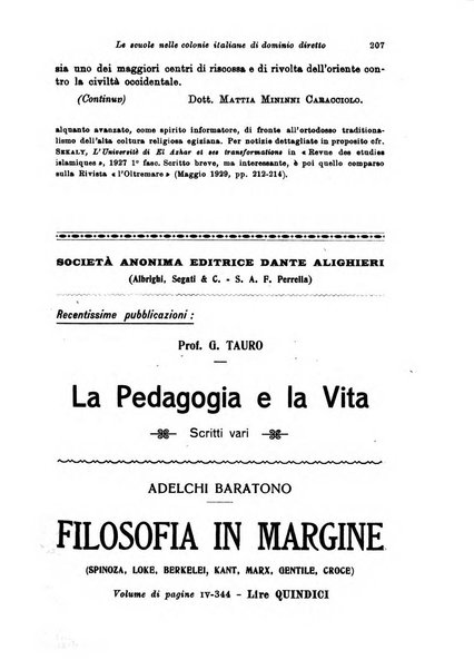 Rivista pedagogica pubblicazione mensile dell'Associazione nazionale per gli studi pedagogici