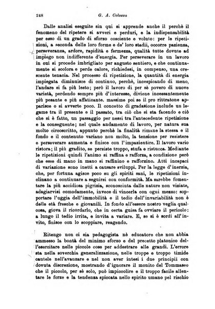 Rivista pedagogica pubblicazione mensile dell'Associazione nazionale per gli studi pedagogici