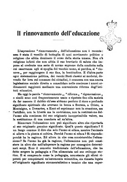 Rivista pedagogica pubblicazione mensile dell'Associazione nazionale per gli studi pedagogici