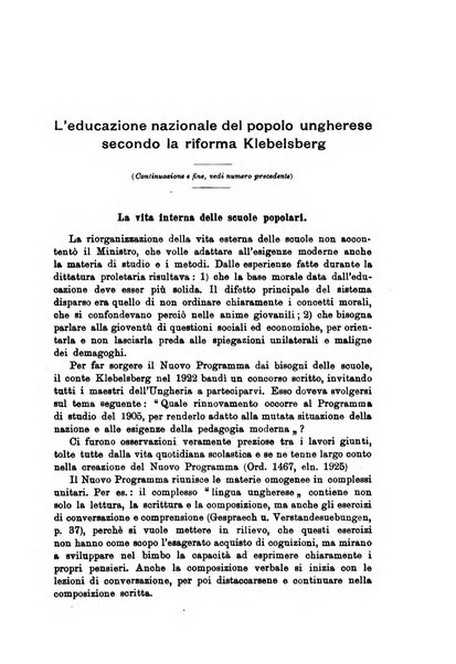 Rivista pedagogica pubblicazione mensile dell'Associazione nazionale per gli studi pedagogici