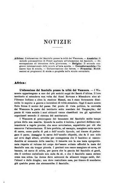 Rivista pedagogica pubblicazione mensile dell'Associazione nazionale per gli studi pedagogici