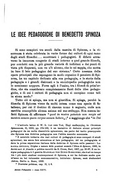 Rivista pedagogica pubblicazione mensile dell'Associazione nazionale per gli studi pedagogici