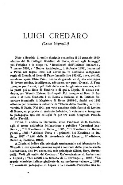 Rivista pedagogica pubblicazione mensile dell'Associazione nazionale per gli studi pedagogici