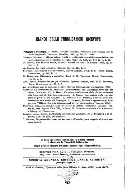 Rivista pedagogica pubblicazione mensile dell'Associazione nazionale per gli studi pedagogici