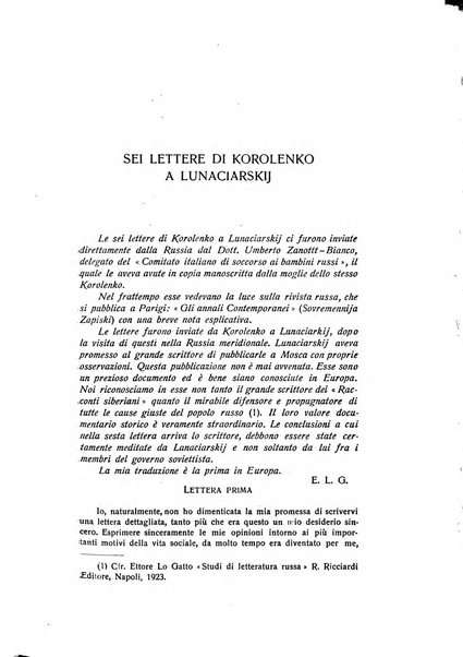 Russia rivista di letteratura, storia e filosofia