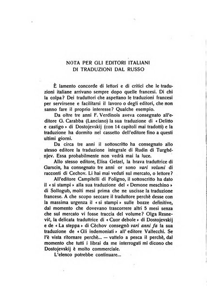 Russia rivista di letteratura, storia e filosofia