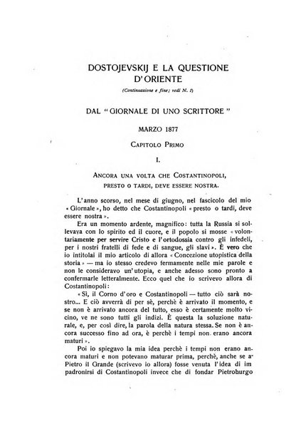 Russia rivista di letteratura, storia e filosofia