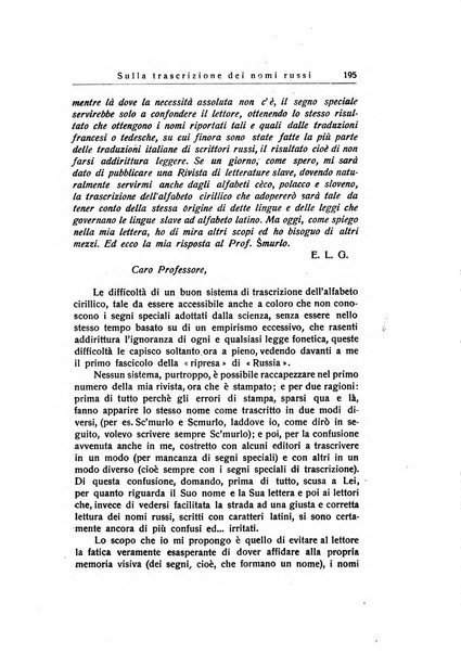 Russia rivista di letteratura, storia e filosofia