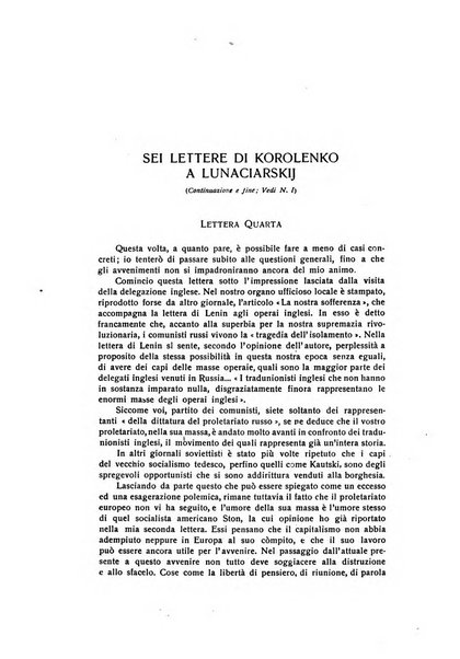 Russia rivista di letteratura, storia e filosofia